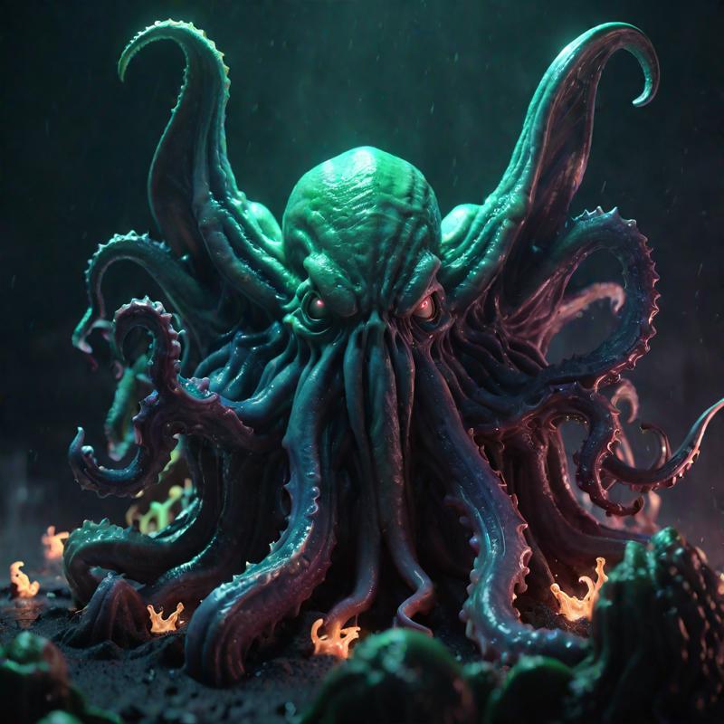 00040-A lovecraftian horror Cthulhu destroying your mind glow.png